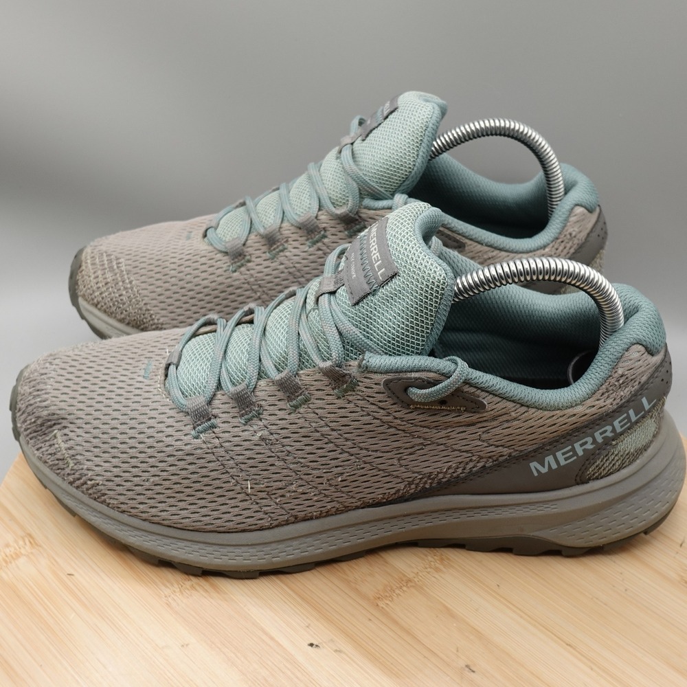 Merrell Shoes Womens 11 Gray Fly Strike Trail Running Sneakers J067238 Flaws